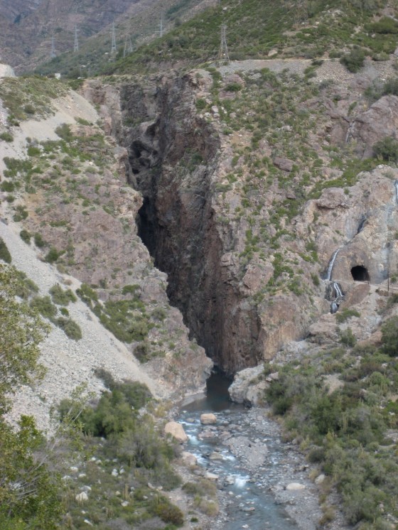 Rio Aconcagua Salto de Soldado